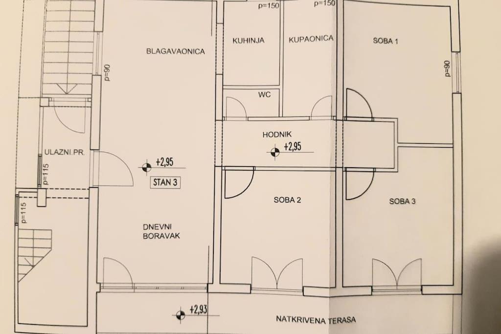 Amarante Apartments Kastela Luaran gambar